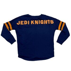 Star Wars Jedi Long Sleeve T Shirt Sz M Blue Orange Stripes Jedi Knights Mens